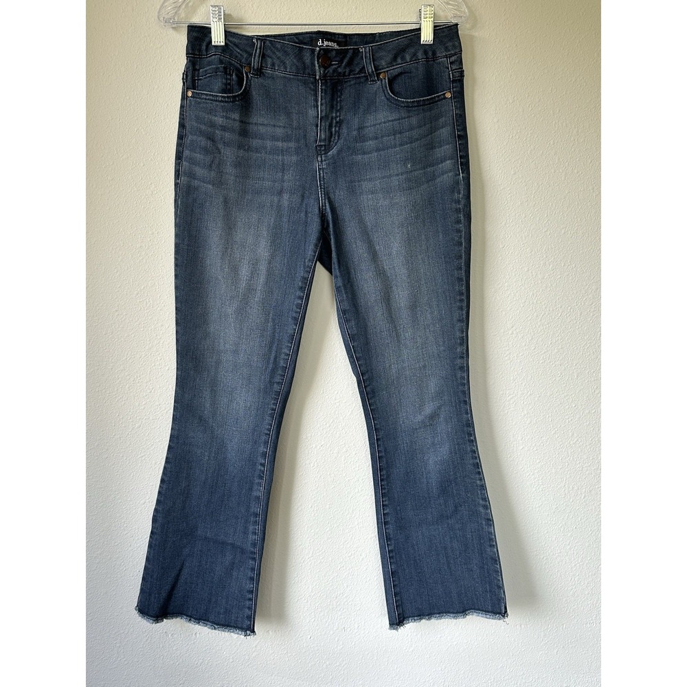 D. Jeans High Rise‎ Waist Bootcut Womens 6 Blue Medium Wash Denim